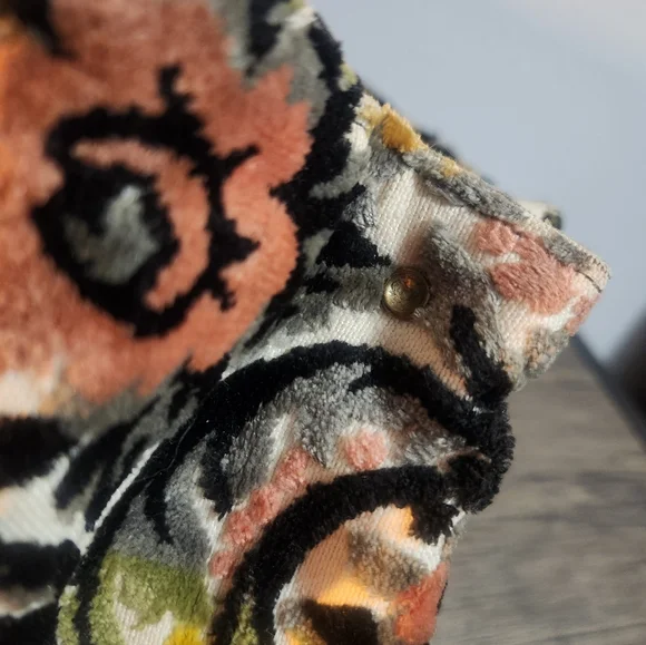 Vintage Mid-Centurt 1960s Floral Tapestry Carpet Bag Hand Bag Kadin-Style - Picture 6 of 14